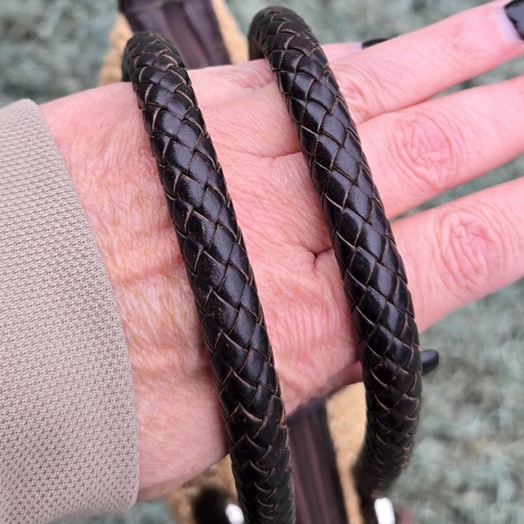 Brighton Woven & Leather Shoulder Bag - Picture 8 of 11